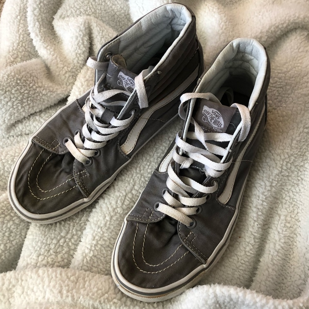 Grey Hightop Vans